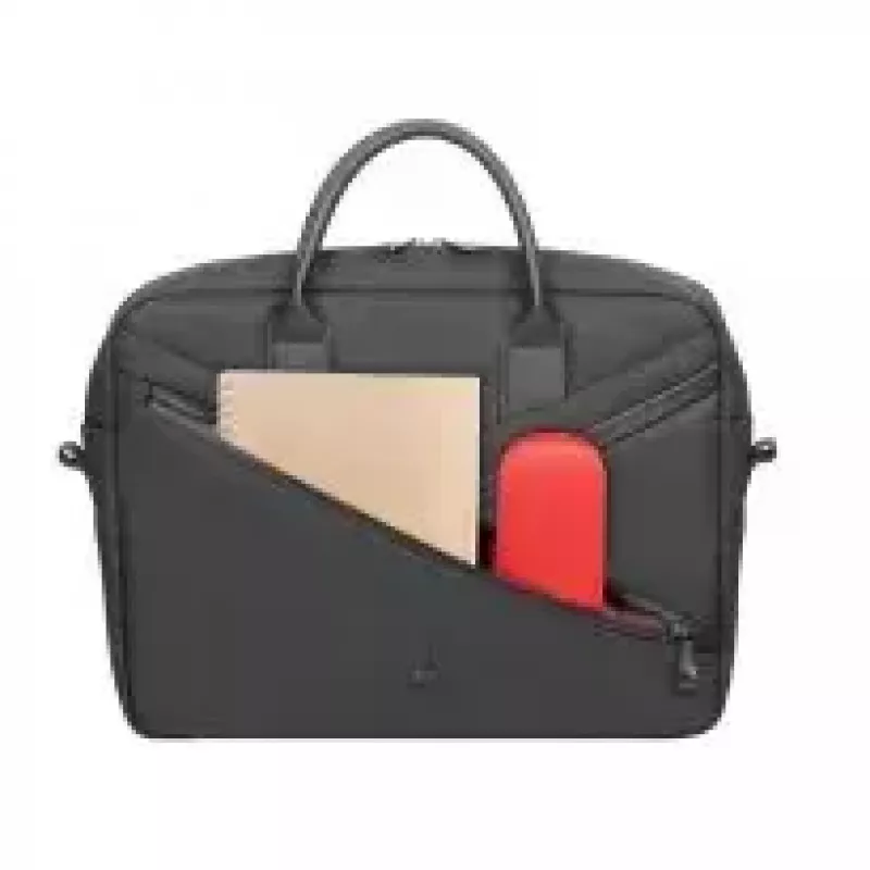 Toploader soma Rivacase 8124 35.6 cm (14 collas) Melna 2 nodalījumi