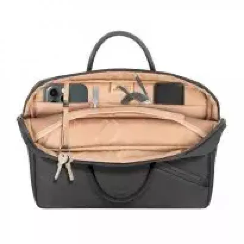 Toploader soma Rivacase 8124 35.6 cm (14 collas) Melna 2 nodalījumi