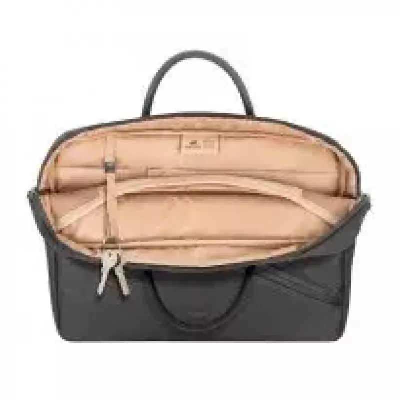 Toploader soma Rivacase 8124 35.6 cm (14 collas) Melna 2 nodalījumi