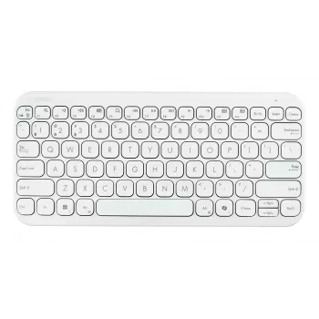 ASUS Marshmallow KW100 bezvadu tastatūra, zaigojoša balta