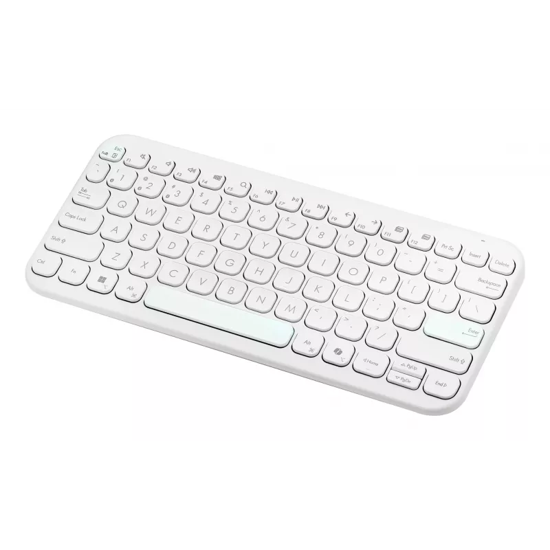 ASUS Marshmallow KW100 bezvadu Bluetooth tastatūra QWERTY Bēša