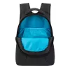 Ikdienas mugursoma Rivacase Gremio 5565, melna poliestera, 350×240×410 mm