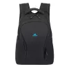 Ikdienas mugursoma Rivacase Gremio 5565, melna poliestera, 350×240×410 mm