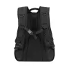 Ikdienas mugursoma Rivacase Gremio 5565, melna poliestera, 350×240×410 mm