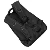 Ikdienas mugursoma Rivacase Gremio 5565, melna poliestera, 350×240×410 mm