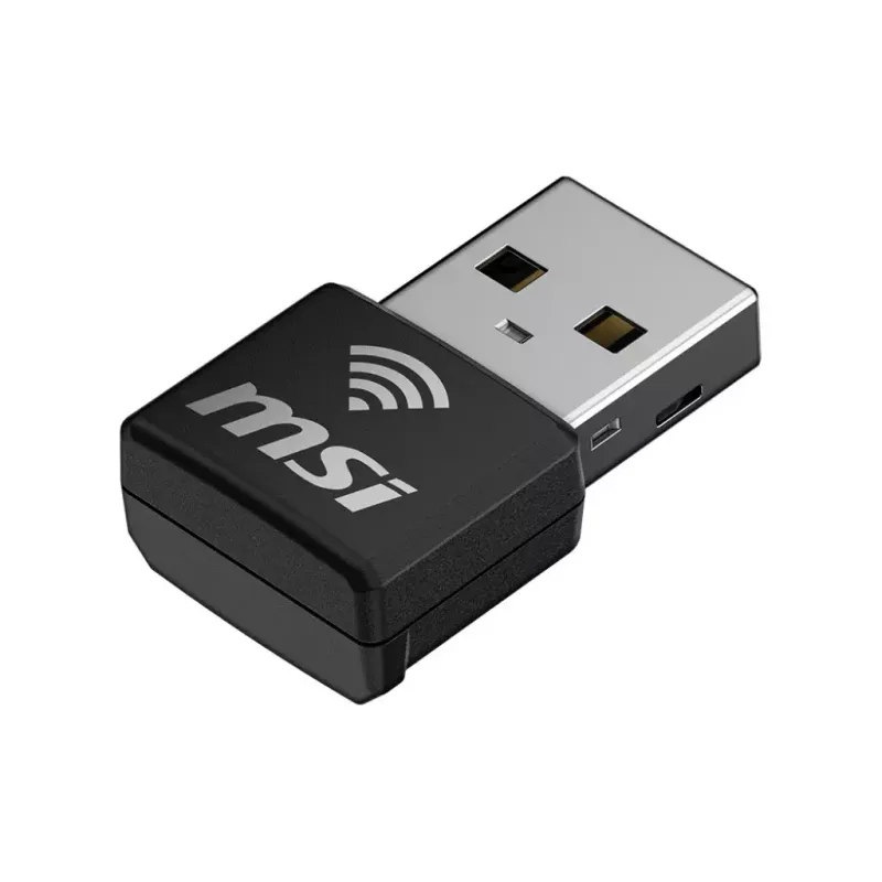 USB adapteris MSI AX1800 Nano WiFi USB 2.0 melns