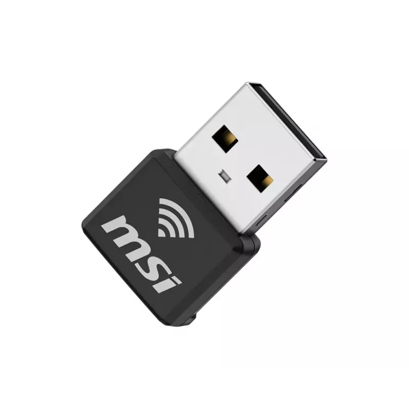 USB adapteris MSI AX1800 Nano WiFi USB 2.0 melns