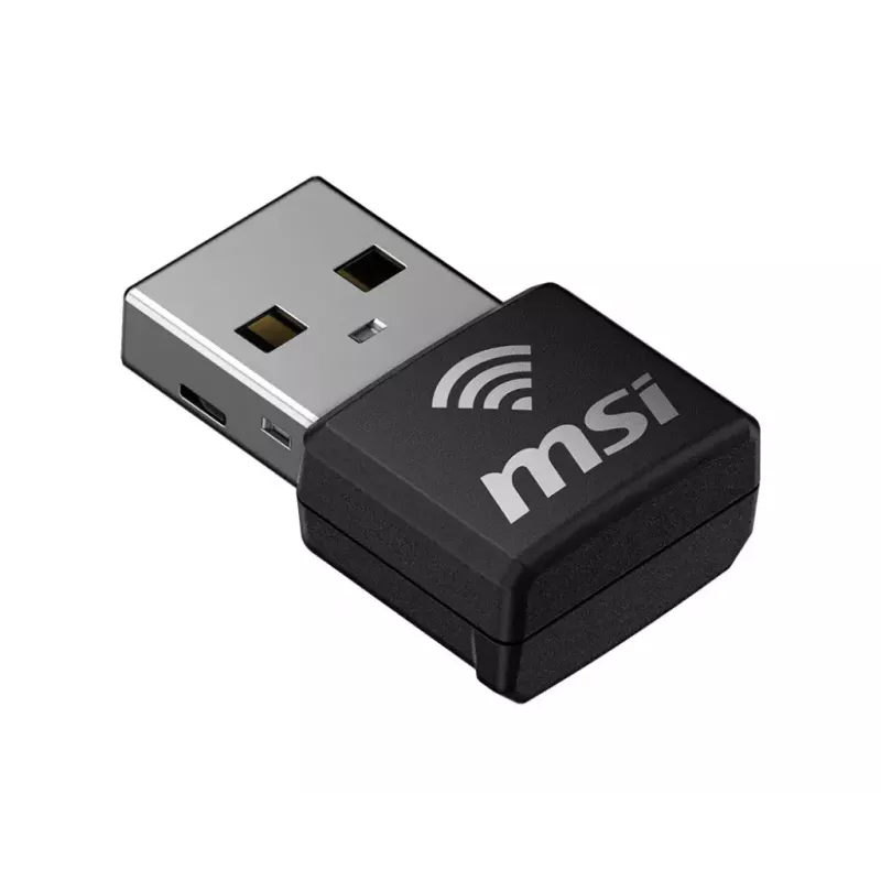 USB adapteris MSI AX1800 Nano WiFi USB 2.0 melns