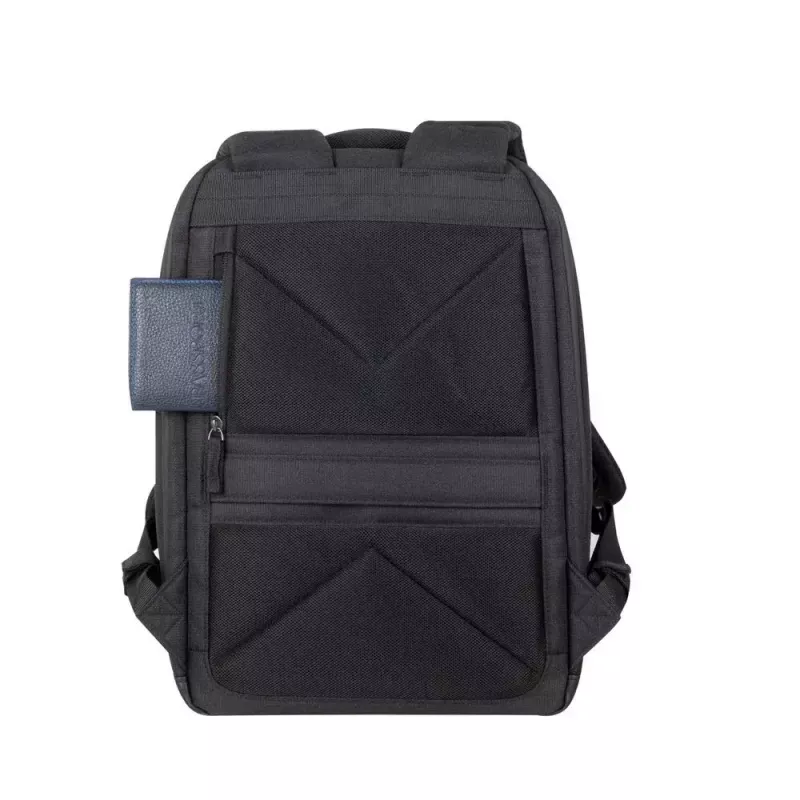 Mugursoma Rivacase 8126 38.1 cm (15 collu) melna, ar pārnēsāšanas rokturi un plecu siksnu