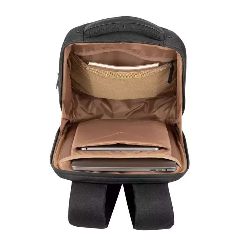 Mugursoma Rivacase 8126 38.1 cm (15 collu) melna, ar pārnēsāšanas rokturi un plecu siksnu