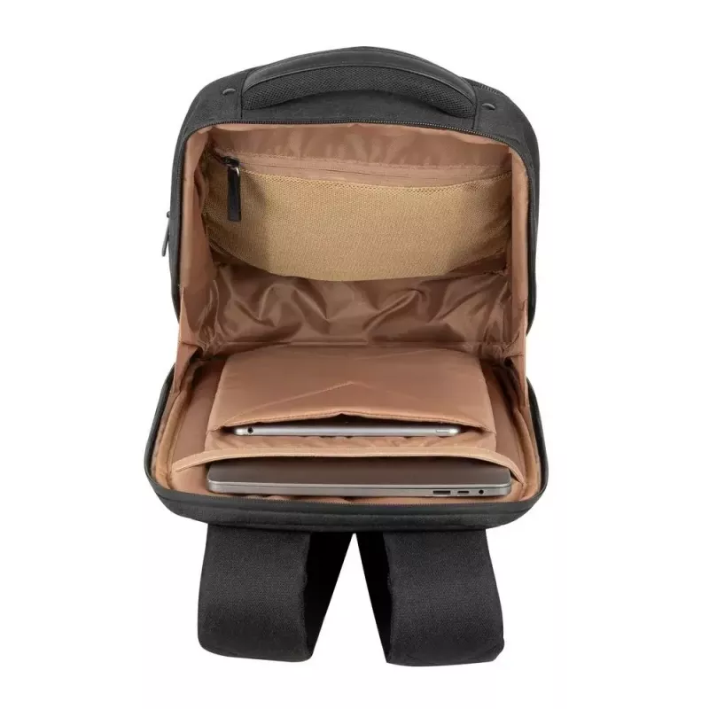 Mugursoma Rivacase 8126 38.1 cm (15 collu) melna, ar pārnēsāšanas rokturi un plecu siksnu