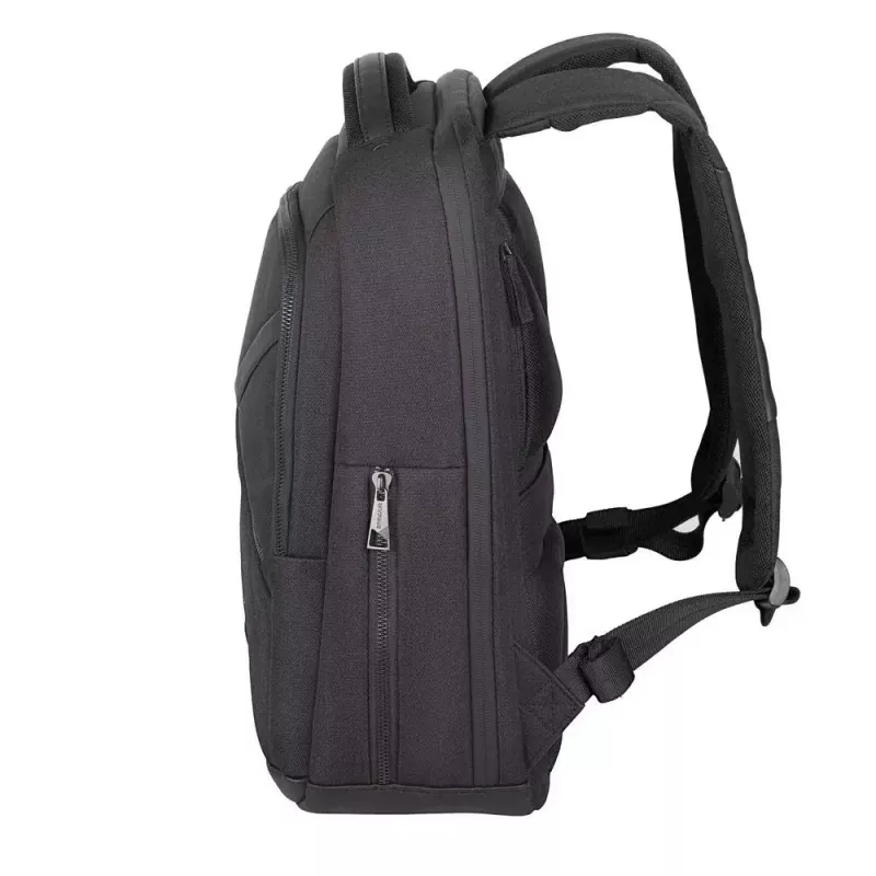 Mugursoma Rivacase 8126 38.1 cm (15 collu) melna, ar pārnēsāšanas rokturi un plecu siksnu