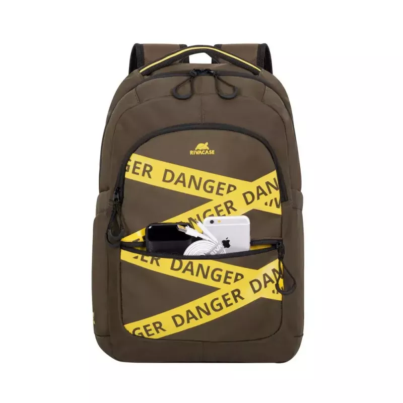 Mugursoma Rivacase Erebus 39,6 cm (15,6 collu) haki krāsā