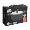 Resto Kitchenware Ran 4,2 l apaļa kastrolis, bēšs, koks