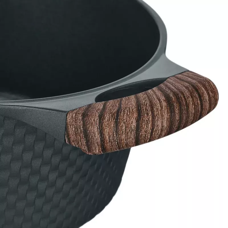 Resto Kitchenware Ran 4,2 l apaļa kastrolis, bēšs, koks
