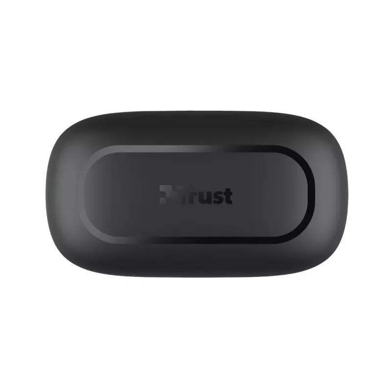 Trust Nika Compact austiņas True Wireless Stereo (TWS) Ievietojamās zvaniem/mūzikai Bluetooth melnas