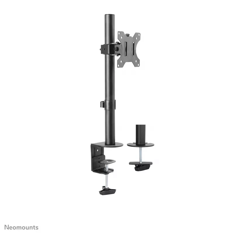 Neomounts FPMA-D510Melns Monitora svira 10-32 collas, Skava/Caurlaides stiprinājums, 8 kg, 25.4 cm (10 collas), 81.3 cm (32 collas), 100 x 100 mm, Melna