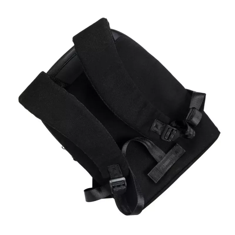 Mugursoma Rivacase 8521 33.8 cm (13.3 collas) melna, ar nēsāšanas rokturi un plecu siksnu