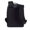 Mugursoma Rivacase 8521 33.8 cm (13.3 collas) melna, ar nēsāšanas rokturi un plecu siksnu