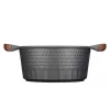 Resto Kitchenware Capella 4.6 L apaļš melns koks