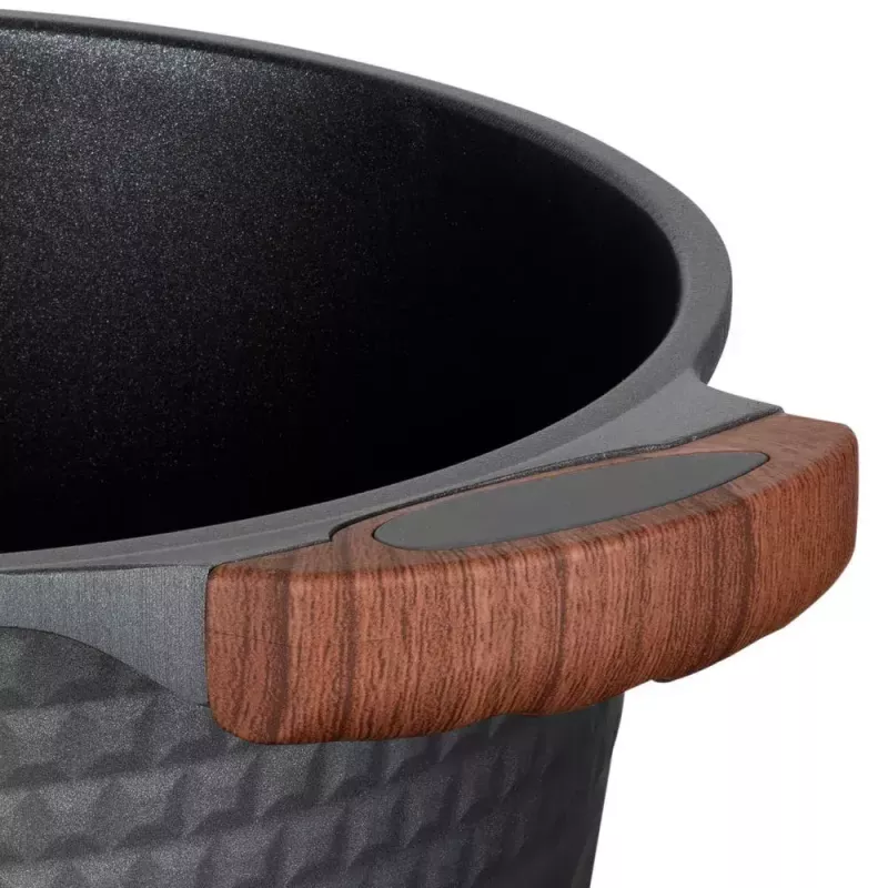 Resto Kitchenware Capella 4.6 L apaļš melns koks