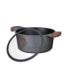 Resto Kitchenware Capella 4.6 L apaļš melns koks