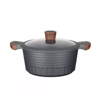 Resto Kitchenware Capella 4.6 L apaļš melns koks