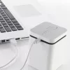 Iztvaikojošs aromātu difuzors Stylies ELARApelēka līdz 25 m² — maiņstrāva / baterijas / USB, 2 h taimeris, 1,3 W, 74×74×100 mm, pelēks