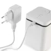 Iztvaikojošs aromātu difuzors Stylies ELARApelēka līdz 25 m² — maiņstrāva / baterijas / USB, 2 h taimeris, 1,3 W, 74×74×100 mm, pelēks
