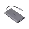 Dahua Technology 9-in-1 USB 3.1 Type-C uz USB 3.0 + HDMI + RJ45 + VGA + SD/TF + PD dokstacija