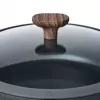 Resto Kitchenware 93906 universālais katls, melns alumīnijs, 4,1 l, 28 cm