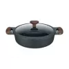 Resto Kitchenware 93906 universālais katls, melns alumīnijs, 4,1 l, 28 cm