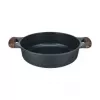 Resto Kitchenware 93906 universālais katls, melns alumīnijs, 4,1 l, 28 cm