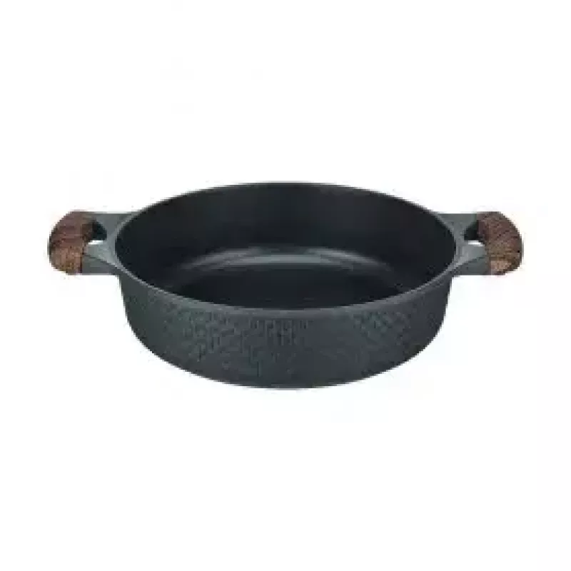 Resto Kitchenware 93906 universālais katls, melns alumīnijs, 4,1 l, 28 cm