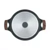 Resto Kitchenware 93906 universālais katls, melns alumīnijs, 4,1 l, 28 cm