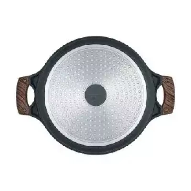 Resto Kitchenware 93906 universālais katls, melns alumīnijs, 4,1 l, 28 cm