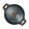 Resto Kitchenware 93906 universālais katls, melns alumīnijs, 4,1 l, 28 cm