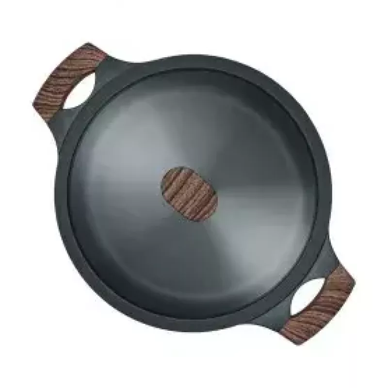 Resto Kitchenware 93906 universālais katls, melns alumīnijs, 4,1 l, 28 cm