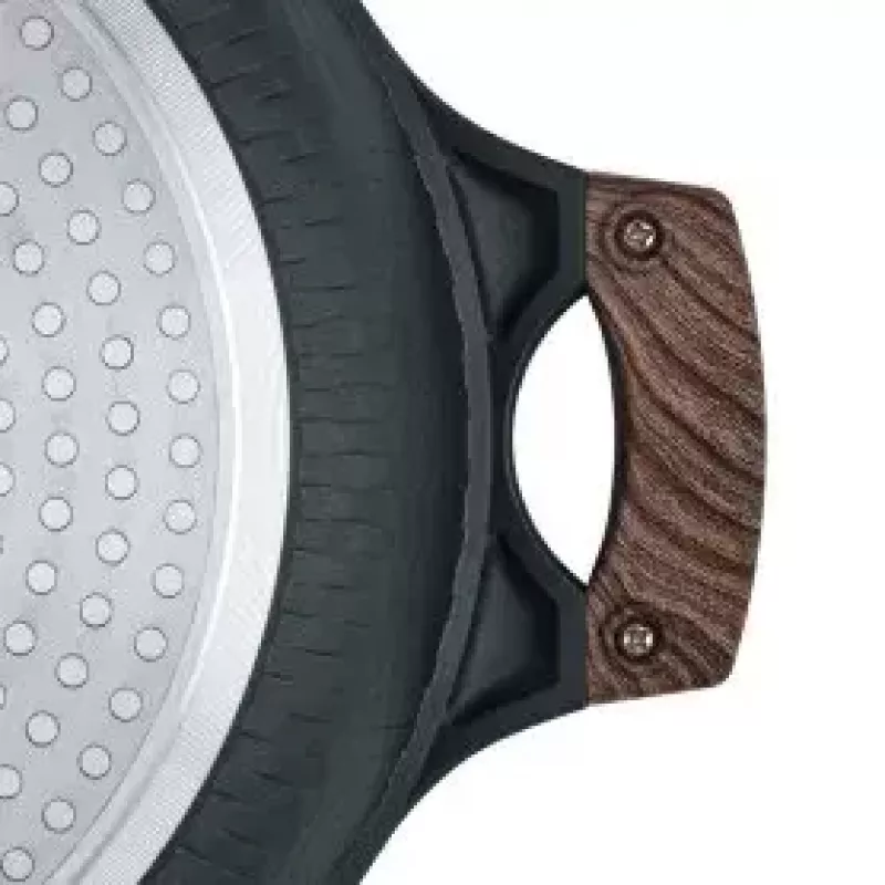 Resto Kitchenware 93906 universālais katls, melns alumīnijs, 4,1 l, 28 cm