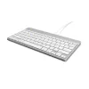 R-Go Tools Ergonomic tastatūra R-Go Compact Break, kompakta klaviatūra ar pārtraukumu programmatūru, QWERTY (US), vadu savienojums, balta