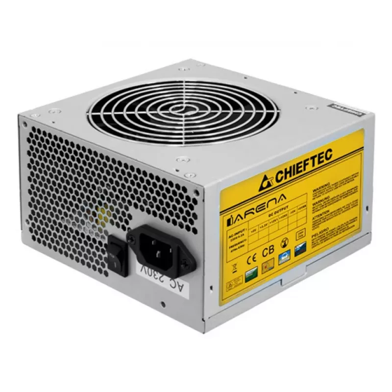 Barošanas bloks CHIEFTEC GPA-700s 700 W 20+4 kontaktu ATX PS/2 Sudraba krāsā ar 120 mm ventilatoru