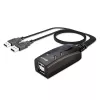 Lindy 2 Portu USB KM Slēdzis