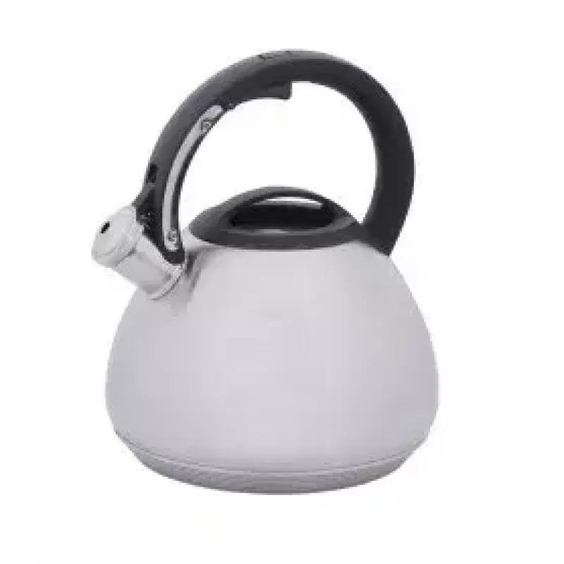 Elektriskā tējkanna RESTO 2,7 L 2200 W, pelēks korpuss, melns rokturis