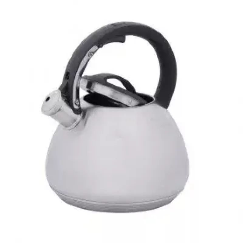Elektriskā tējkanna RESTO 2,7 L 2200 W, pelēks korpuss, melns rokturis