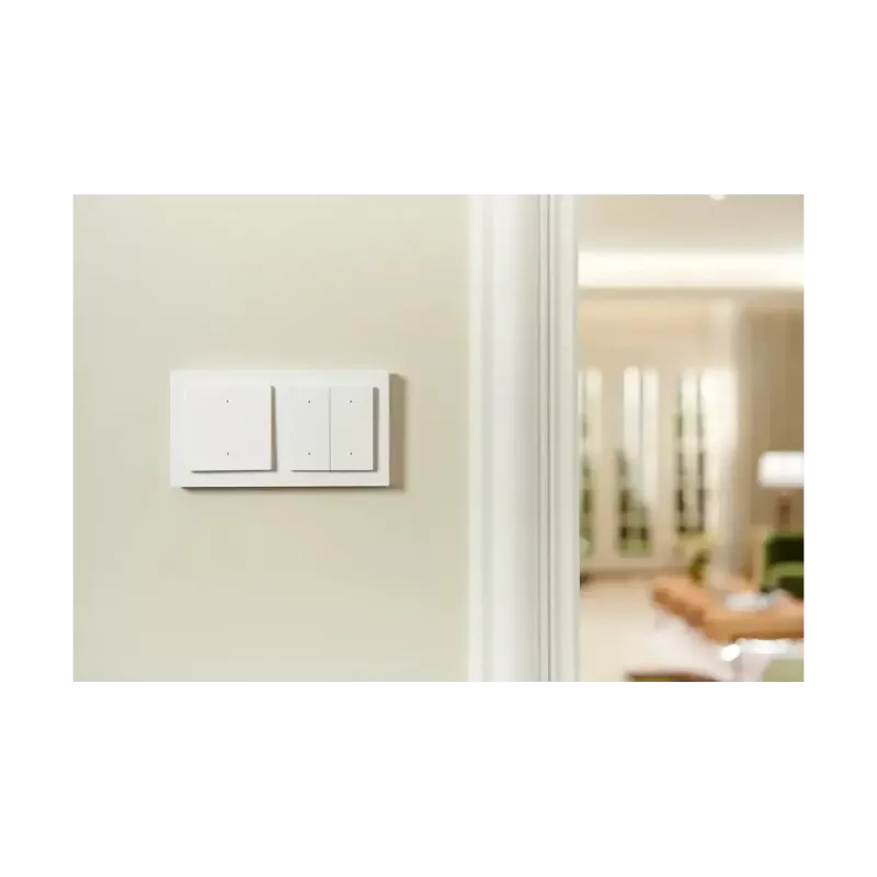 AQARA Light Switch H2 EU (2 pogas, 1 kanāls) (WS-K07D) - Zigbee un Thread sienas slēdzis ar releju