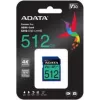 Flash Memory ADATA 512GB SDXC UHS-I Class 10 ASDX512GUI3V30S-R