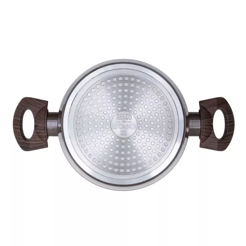 Resto Kitchenware Carina 2,5 L apaļa bordo krāsā