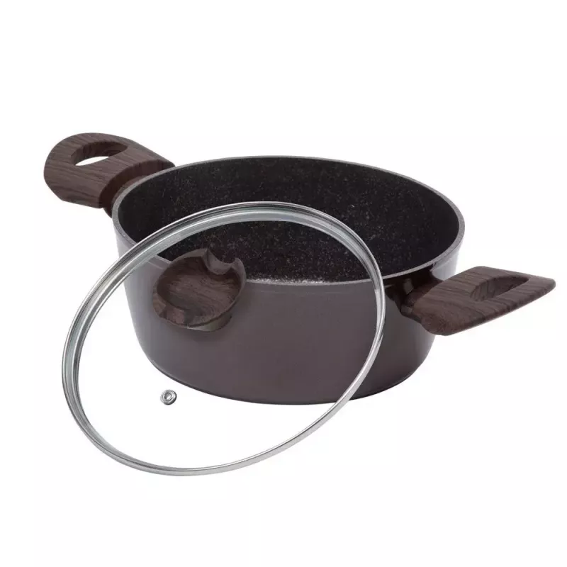 Resto Kitchenware Carina 2,5 L apaļa bordo krāsā