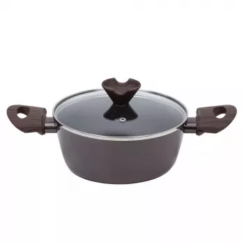 Resto Kitchenware Carina 2,5 L apaļa bordo krāsā