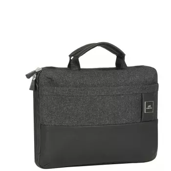Rivacase Lantau 8823 portatīvā datora apvalks, 13,3 collas (33,8 cm), melns melanžs